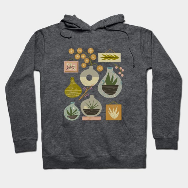 Plant Exhibit Hoodie by Renea L Thull